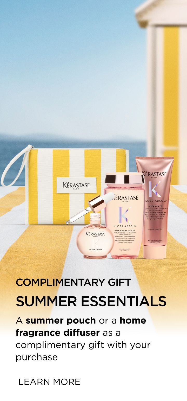 Kérastase Spring Kit boxed sets with hair care bottles